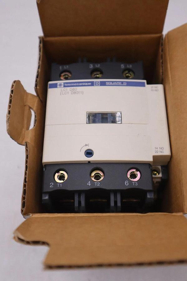 Used NEW LC1D80G7 Contactor 120V coil Schneider Contactor LC1D80G7 STOCK G-51B