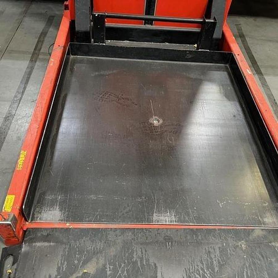 Used PRESTO P4-25-4348-LPT FLOOR LEVEL PALLET LIFT LOAD LEVELER TURNTABLE 2,500 POUND
