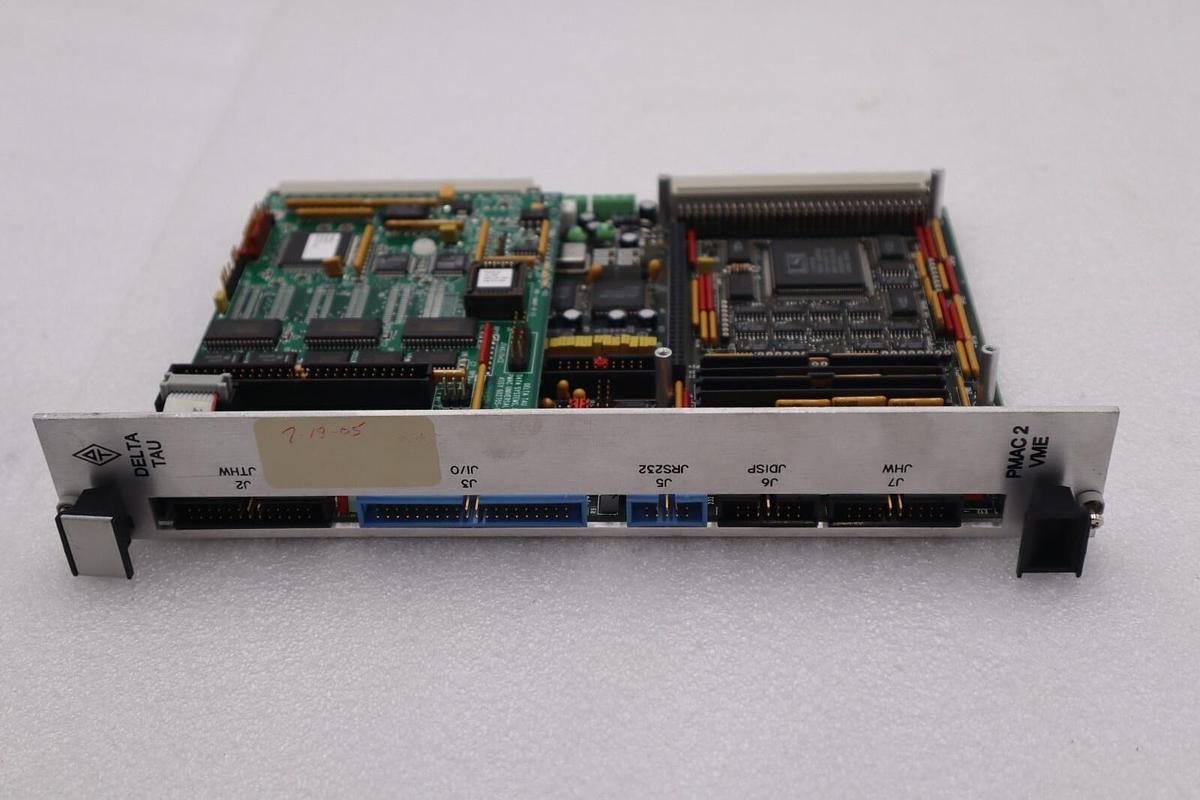 Used USED TOSHIBA PMAC 2-VME 4-AXIS ASSY 602413-101 MOTION CONTROL CARD STOCK #2849