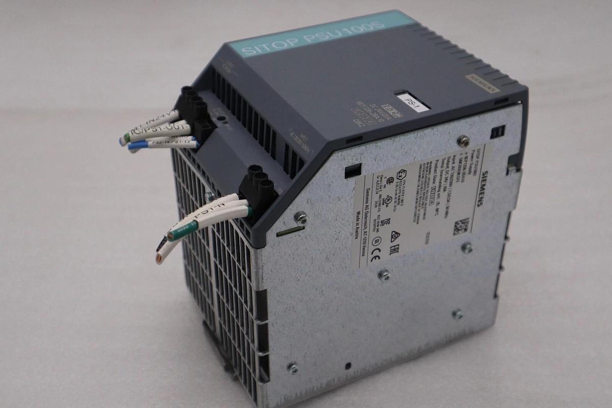 Used Siemens 6EP1336-2BA10 SITOP PSU100S Power Supply 24V DC 20A Output #K-1100-A