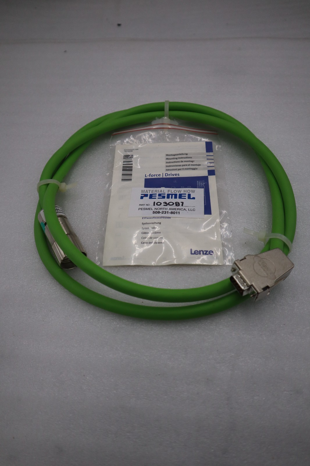 Used LENZE CABLE 00464246 STOCK #G-942A