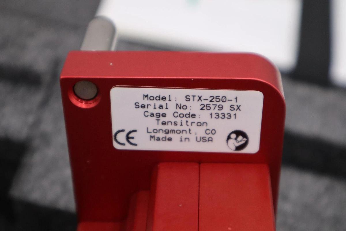 Used TENSITRON STX-250-1 DIGITAL STRAP TENSION METER STOCK H436
