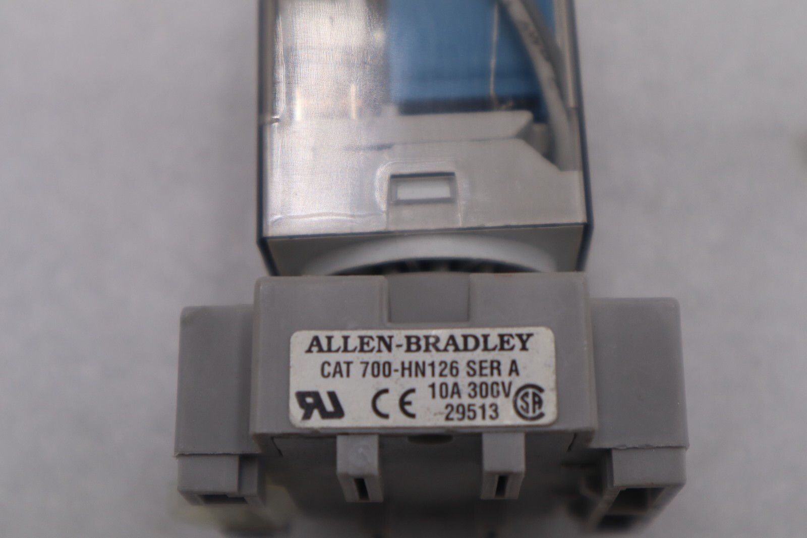 Used ALLEN BRADLEY 700-HA33Z12-3-4/ 700-HN126 RELAY 12VDC STOCK K-3404