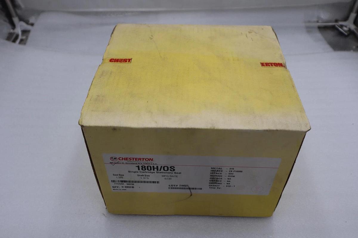 Used NEW CHESTERTON 180H/OS SIZE 1.375 SHALF SIZE 1.375 STOCK 2948B