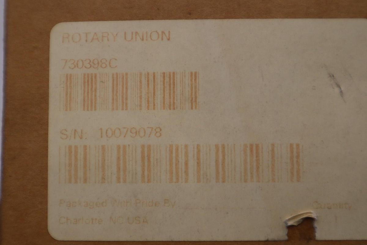 DUFF-NORTON 730398C Rotary Union Carbon Steel - NEW IN BOX - STOCK GF623A