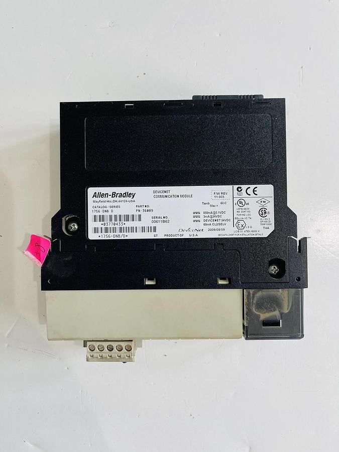Used AB 1756-DNB D Module Communication Module Interface Module #K-853