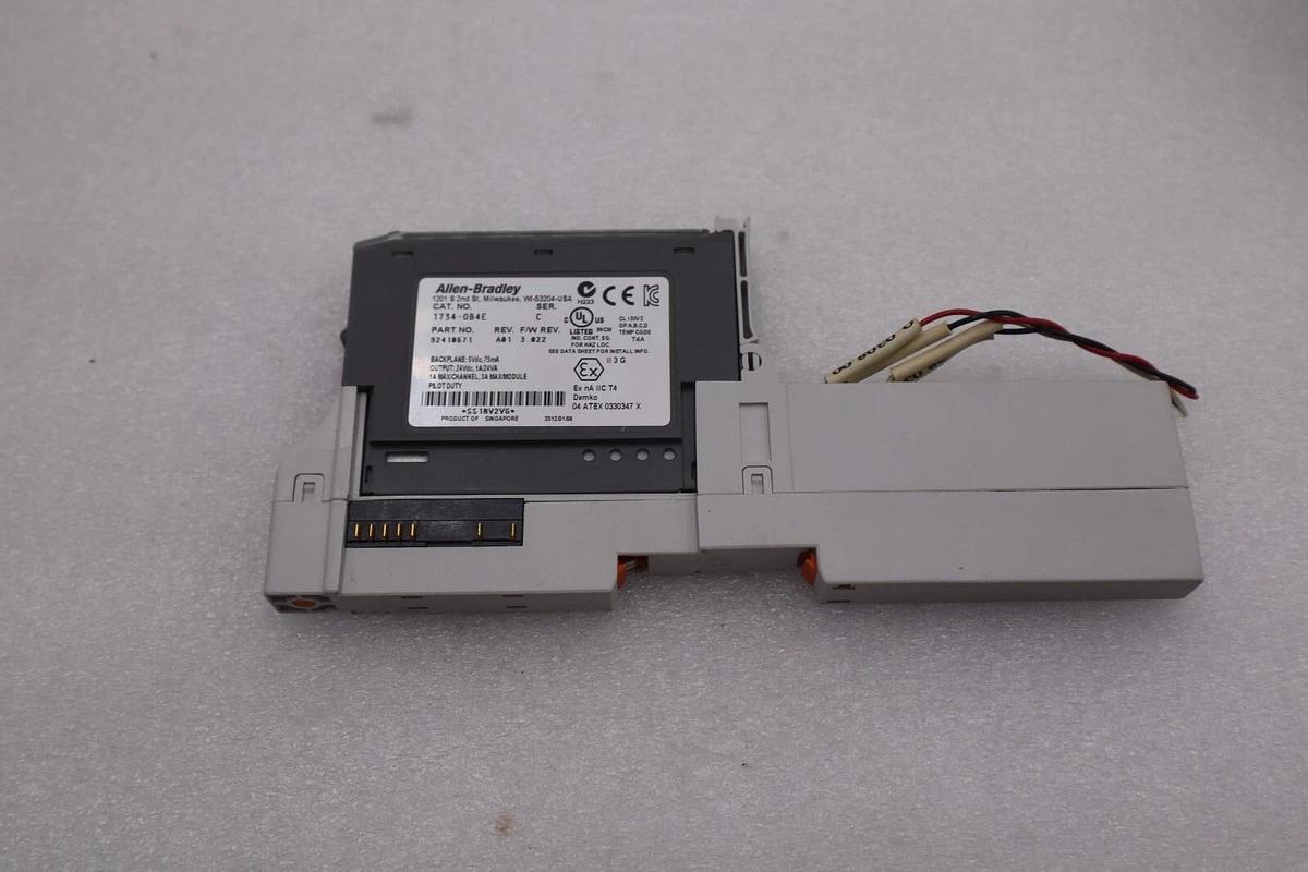 Used Allen-Bradley 1734-0B4E Ser C LOT OF 11 STOCK 1194