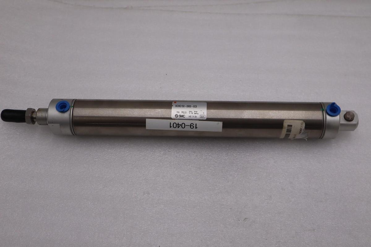 Used NEW OPEN BOX SMC NCMC150-0900-XC6 / NCMC1500900XC6 AIR CYLINDER STOCK 4834-A