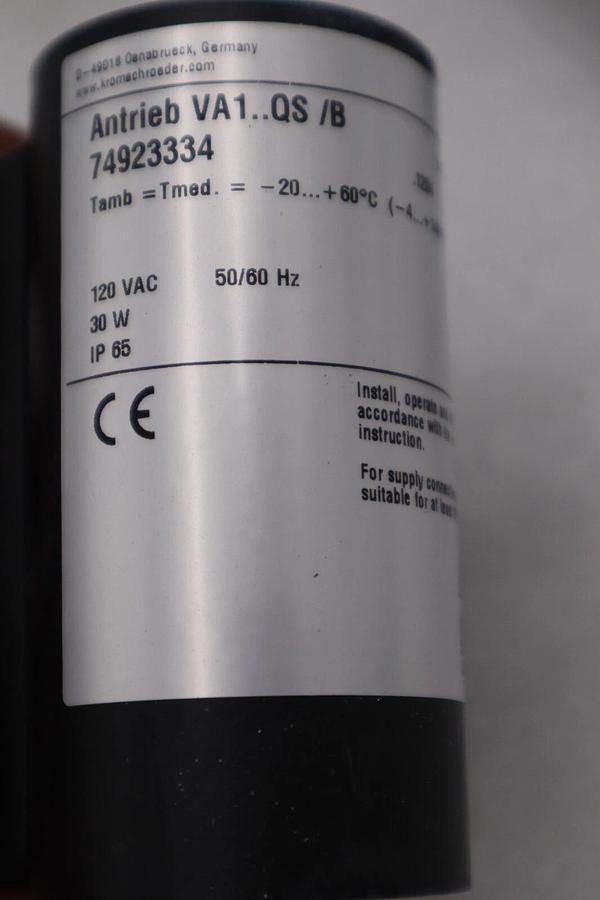 Used NEW HONEYWELL KROMSCHRODER 74923334 / 74923334 STOCK H652A