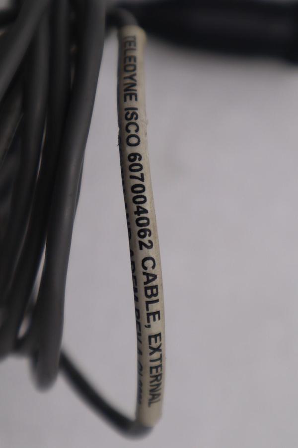 Used Teledyne ISCO 607004062 CABLE EXTERNAL DC POWER AND ADFM REV A STOCK 4839