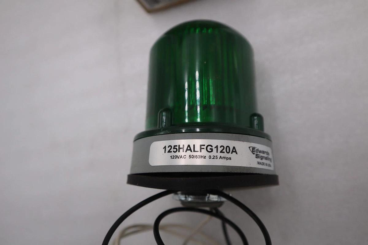 Used EDWARDS SIGNALING 125HALFG120A 125 CLASS FLASHING HALOGEN BEACON - STK K765CC