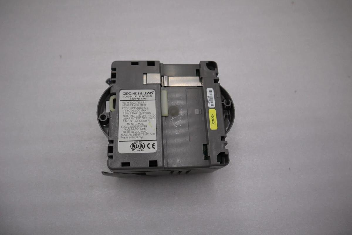 Used Giddings & Lewis M.1300.7372 R1 Input Module 24VDC SINK/SOURCE STOCK 5168A