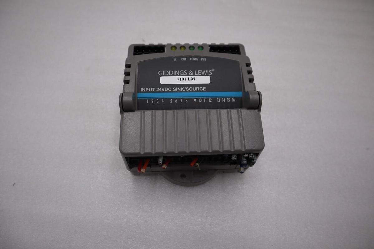 Used Giddings & Lewis M.1300.7372 R1 Input Module 24VDC SINK/SOURCE STOCK 5156A