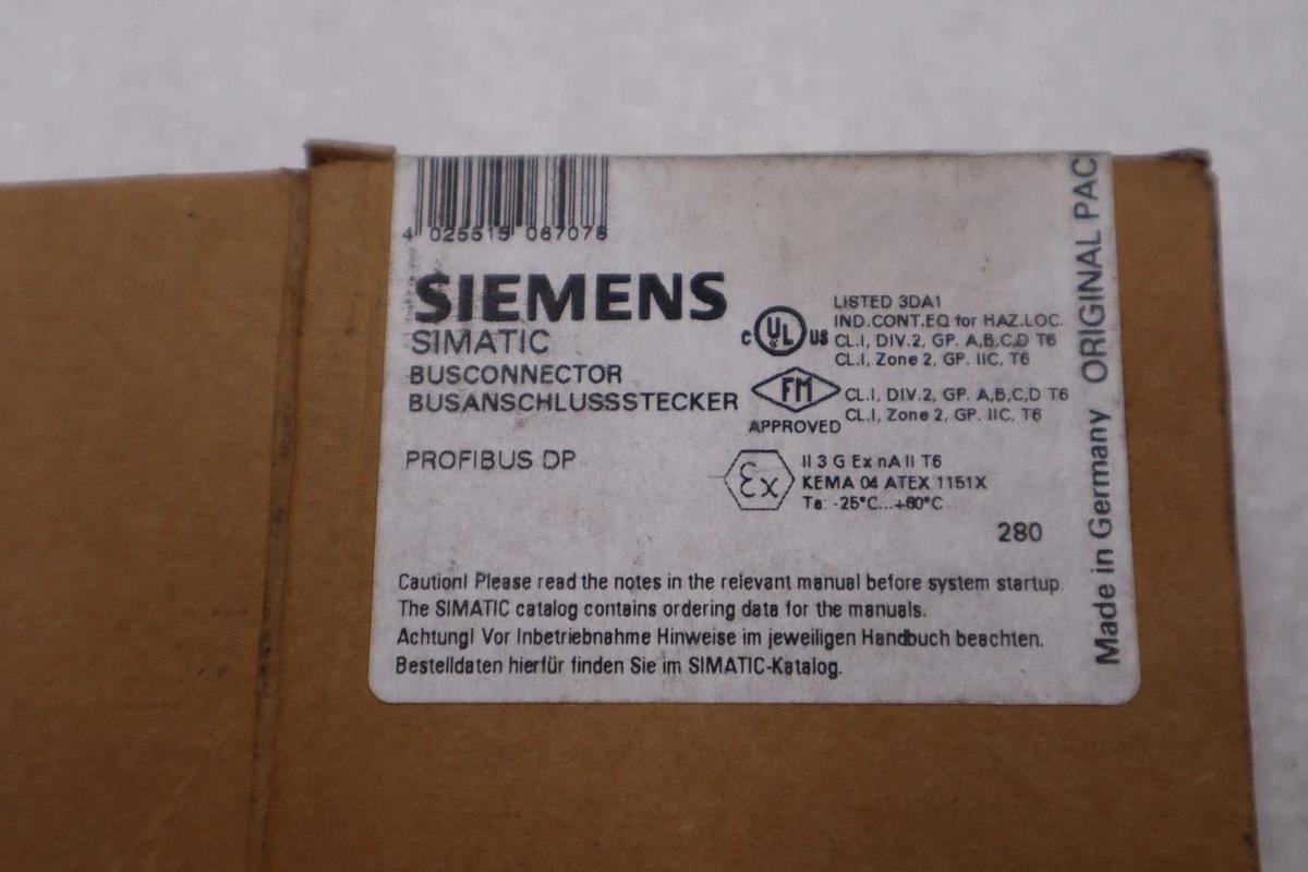 Used LOT OF 2 NEW OPEN BOX SIEMENS 6ES7 972-0BA12-0XA0 BUS CONNECTOR STOCK H274A