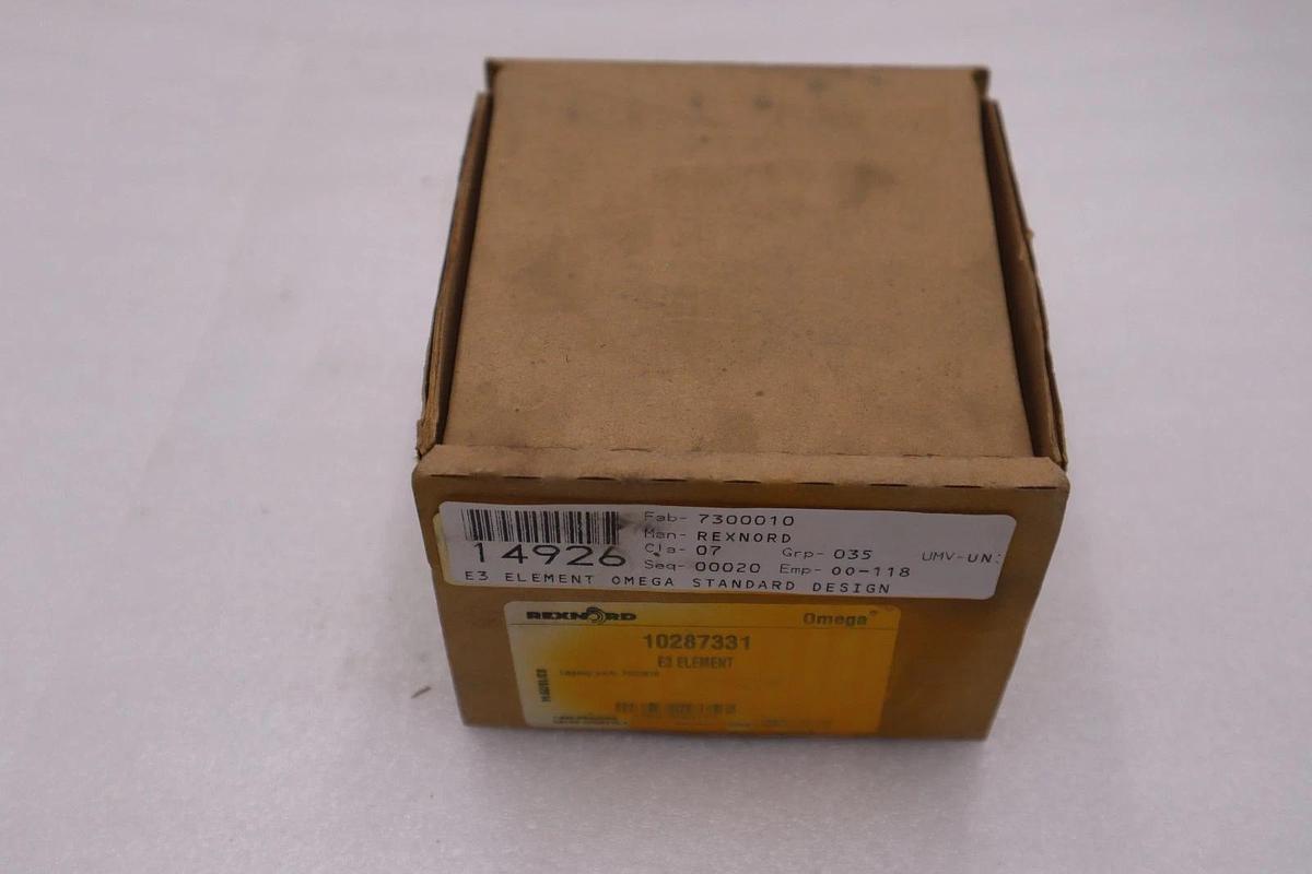 Used Rexnord Omega E3 Element 10287331 - NEW IN BOX - STOCK GF433A
