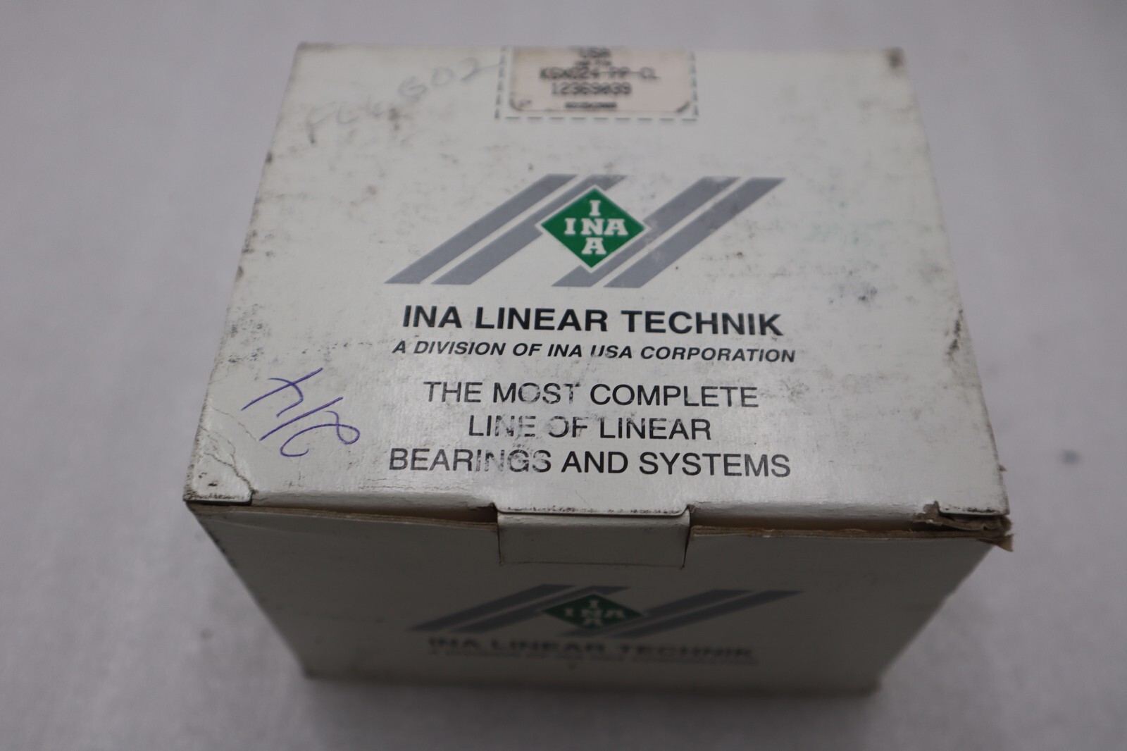 INA LINEAR TECHNIK KGX024-PP-CL / KGX024PPCL (NEW IN BOX) STOCK H848