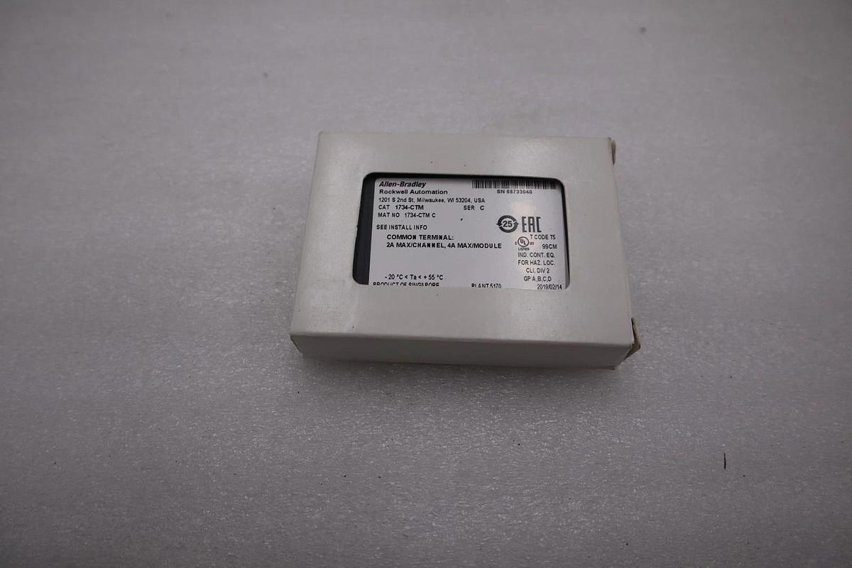 Used Allen Bradley 1734-CTM Current Terminal Module, Point I/O NEW UNIT STOCK H1198A
