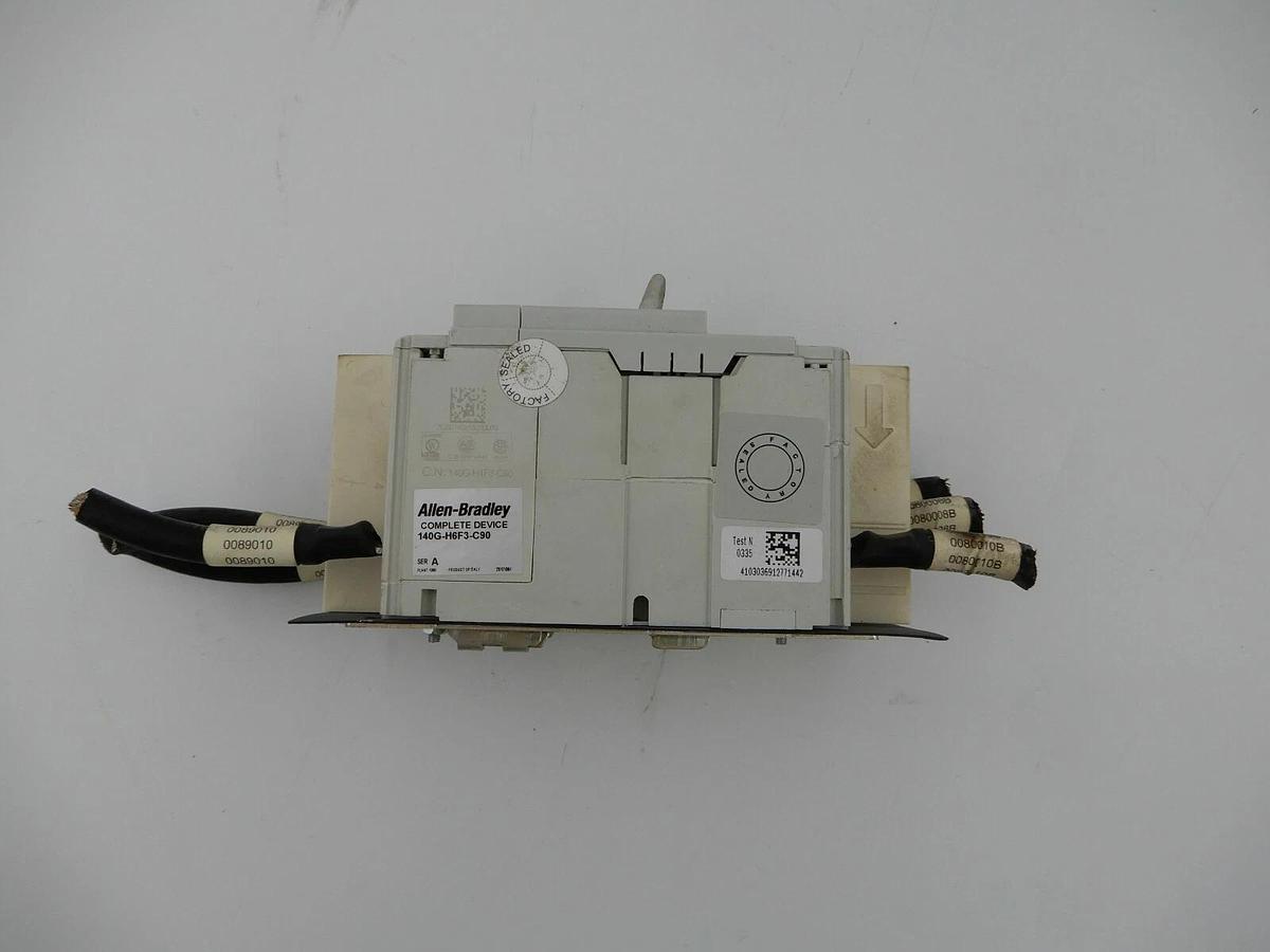 Used ALLEN BRADLEY 140GH6F3C90 CIRCUIT BREAKER SERIES A STOCK 542
