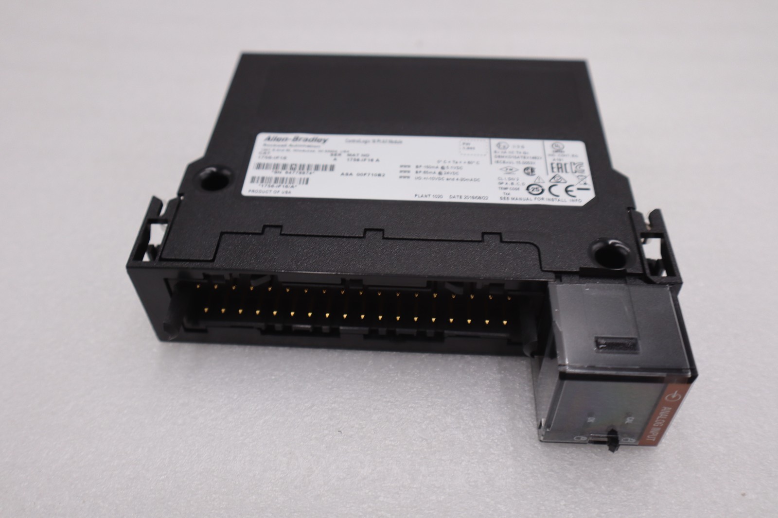 Used Allen-Bradley 1756-IF16 SER A ControlLogix 16 Pt Input Module - STOCK GF245A