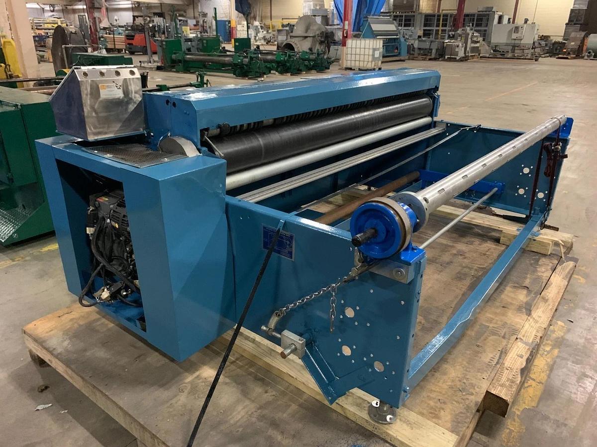 Used 84" ROSENTHAL SINGLE KNIFE GUILLOTINE SHEETER MODEL WA-S-7-HUB7TEVVAA