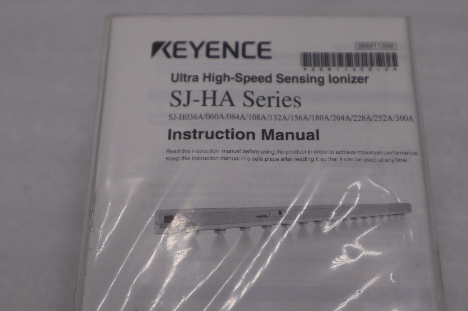 NEW KEYENCE SJ-H108A - Bar Type Main Unit, Standard Model 1080 mm STOCK 5115
