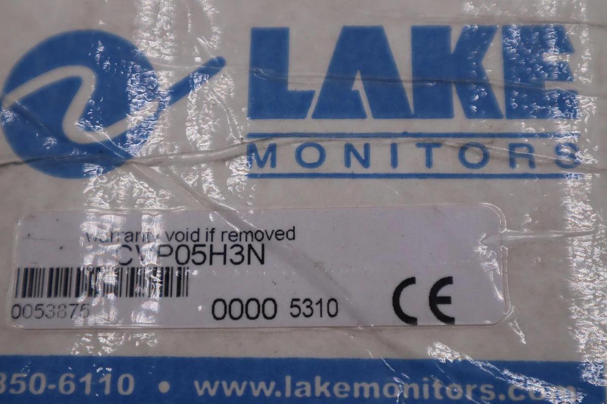 Used NEW LAKE MONITORS CVP05H3N CLEAR VIEW VALUE FLOW METER - STOCK 1798CC