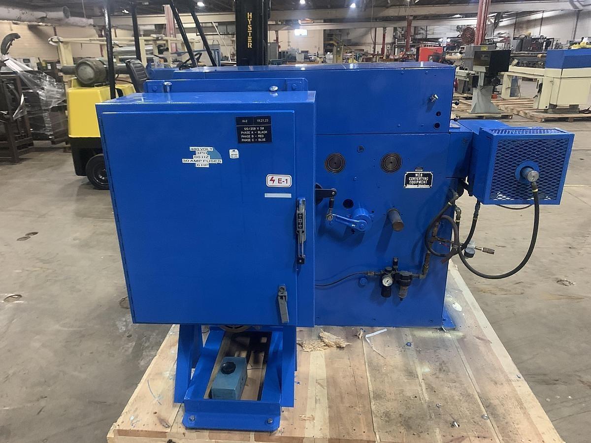 Used 36" WIDE WEB CONVERTING EQUIPMENT MODEL 1030 DOCTOR MACHINE