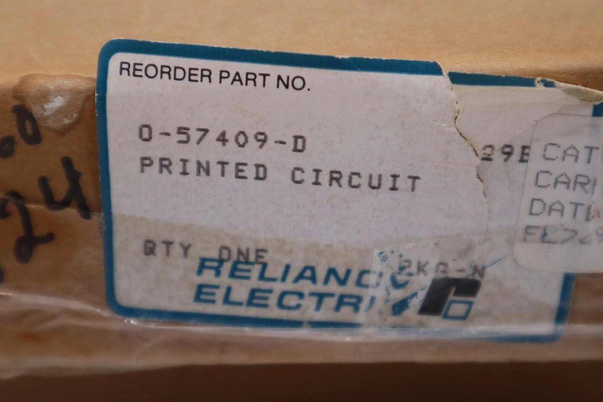 NEW OPEN BOX Reliance Electric 57409-D Analog Input Module 57409D STK G412