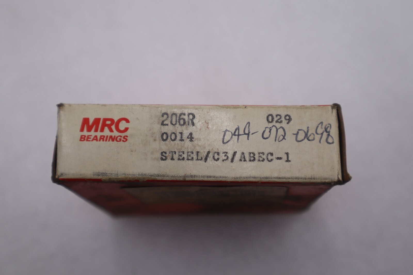Used MRC BEARINGS 206R-0014 STEEL/C3/ABEC-1  STOCK B-1122