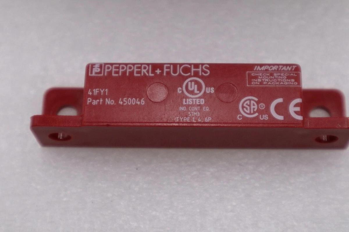 Used NEW Pepperl + Fuchs 41FY1 450046 Magnetic Proximity Sensor Switch STOCK H407A