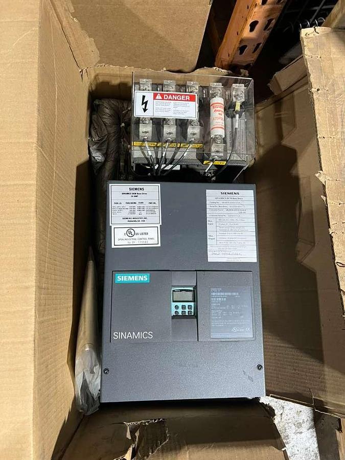 Used SIEMENS 6RA8018-2FV62-0AA0 DRIVE SINAMICS DCM 30A 480V - STOCK CC-13