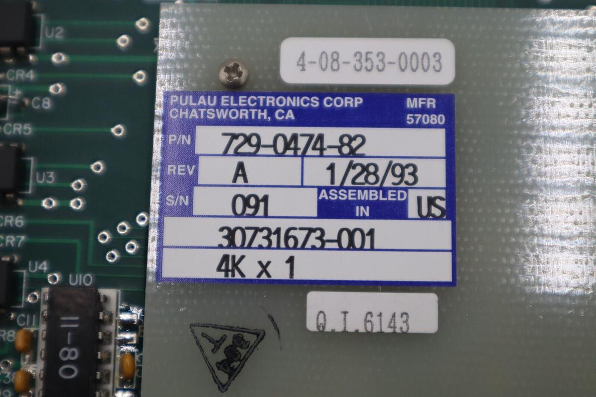Used NEW OPEN BOX Honeywell 30731673-501 Core Memory Card PLC Rack Circuit Board G644