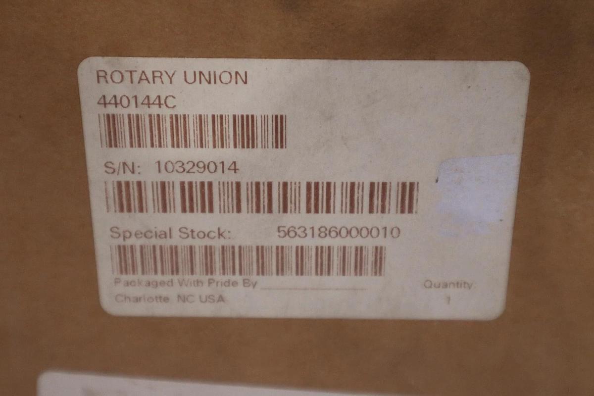 Used Duff-Norton 1CVB8 440144C Rotary Union Fitting 9000 Series - STOCK GF1363