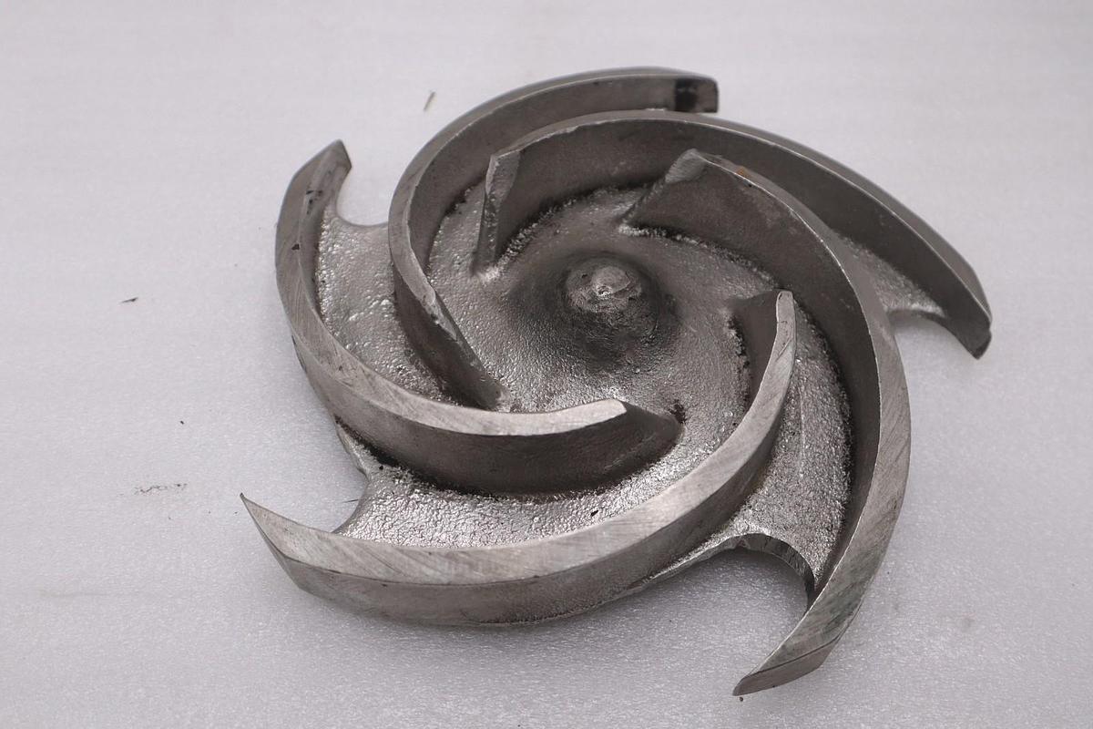 Used Goulds 5 Vane Impeller 3x4-10 Material: FC8M - STOCK G415B