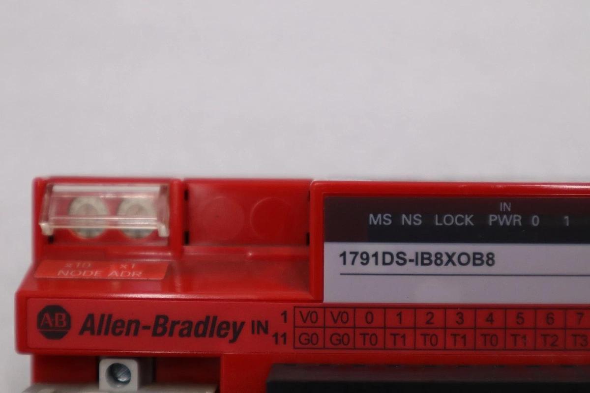 Used AB ALLEN BRADLEY 1791DS-IB8X0B8 I/O MODULE STOCK H1814