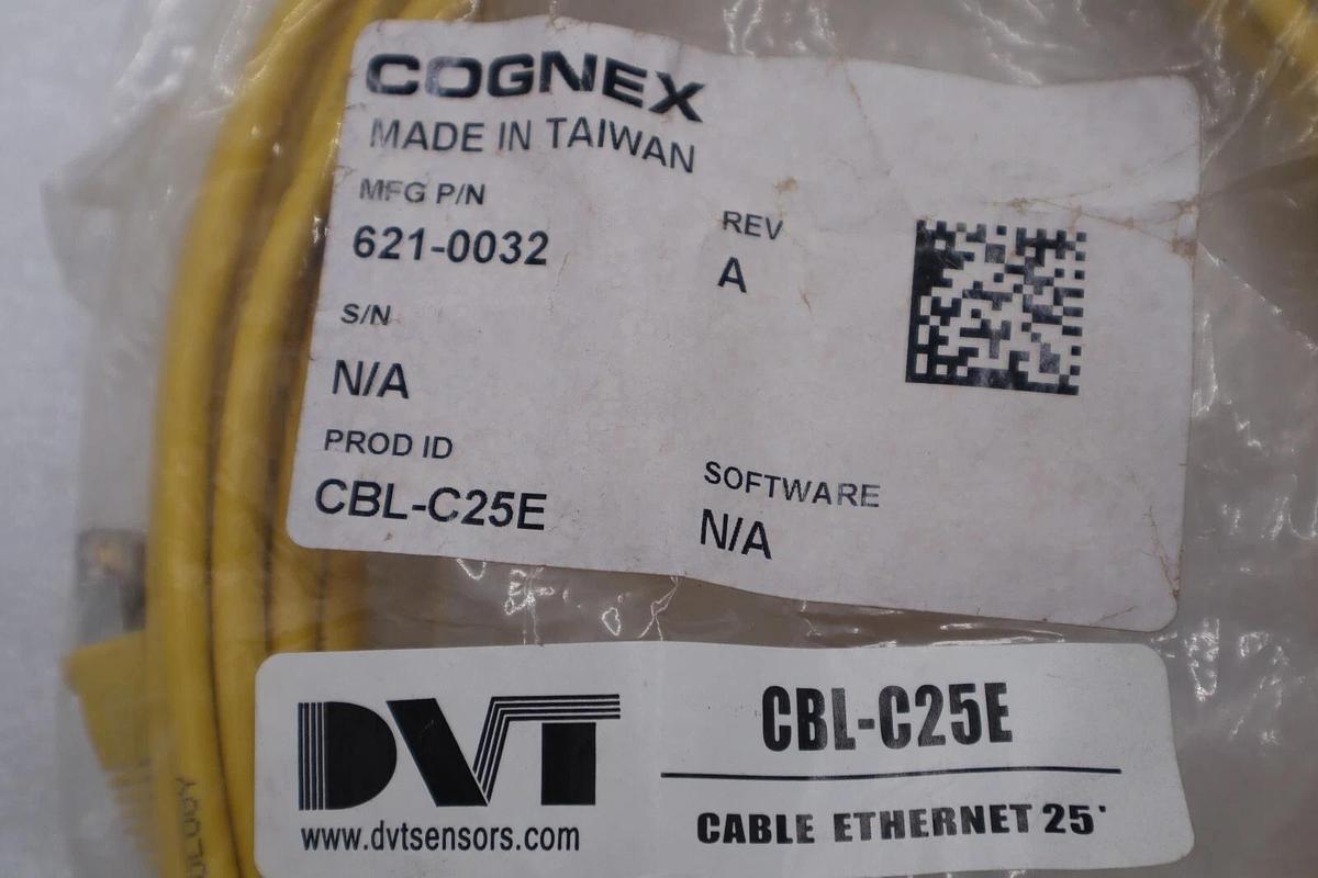 Cognex Power Cable CBL-C25E CABLE ETHERNET 25 FT STOCK K-3918