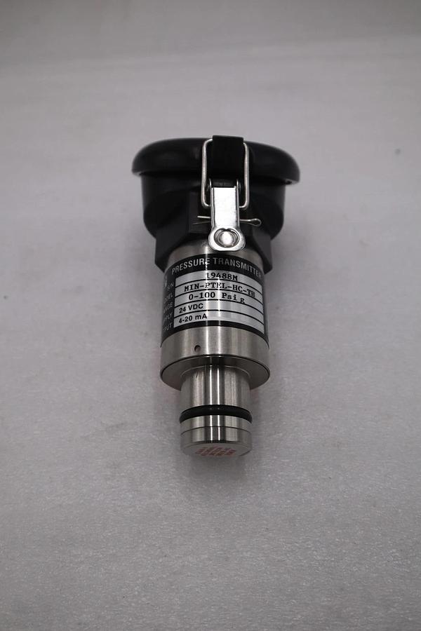 PMC Pressure Transmitter MIN-PTEL-HC-TH, 0-200KPA 24VDC 4-20mA New No Box #G766A