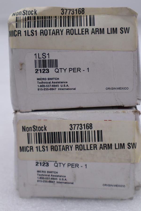 Used HONEYWELL LSZB1D SWITCH LIMIT ROLLER LEVER STOCK #K-2267