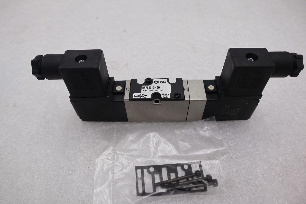 Used NEW SMC NVFS2210-3D Solenoid Valve FORTY TWO AVAILABLE STOCK S-374