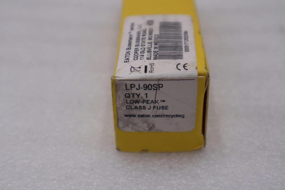 Used LOT OF 2 - BUSSMANN LPJ-90SP CLASS J FUSE - STOCK 5848A