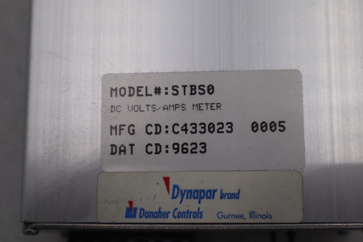 Used DANAHER CONTROLS STBS0 SIMTACH DC METER #K-3044