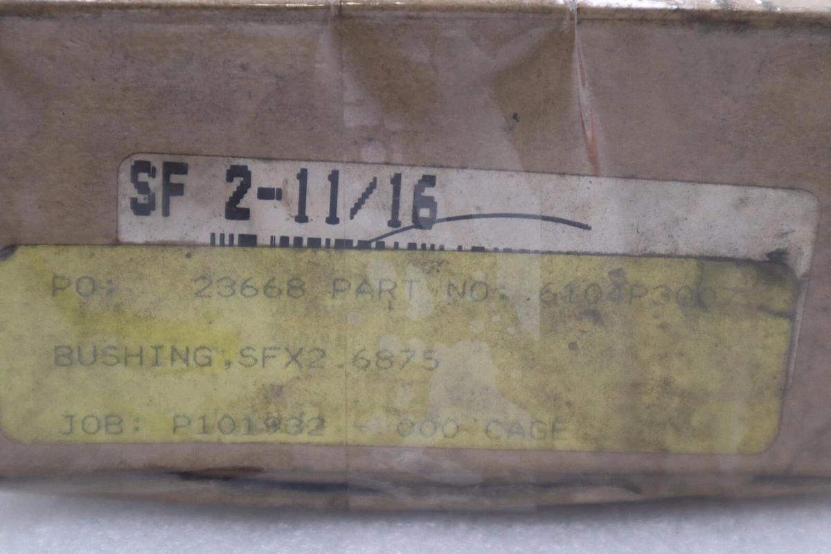 TB Woods SG BUSHING SF 2-11/16 STOCK #B-1081