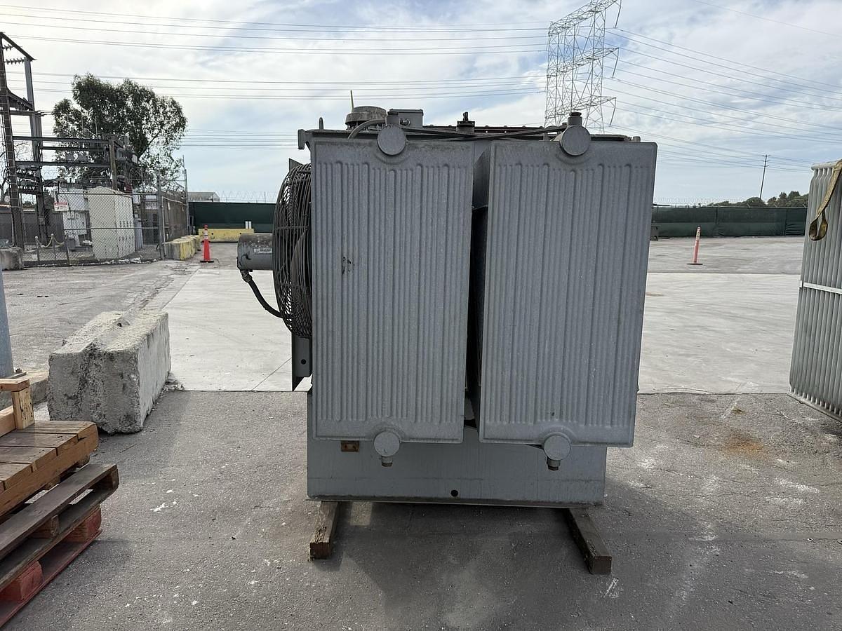 Used 1,000 KVA UNUSED ABB SUBSTATION TRANSFORMER 4160HV 480/277LV no oil
