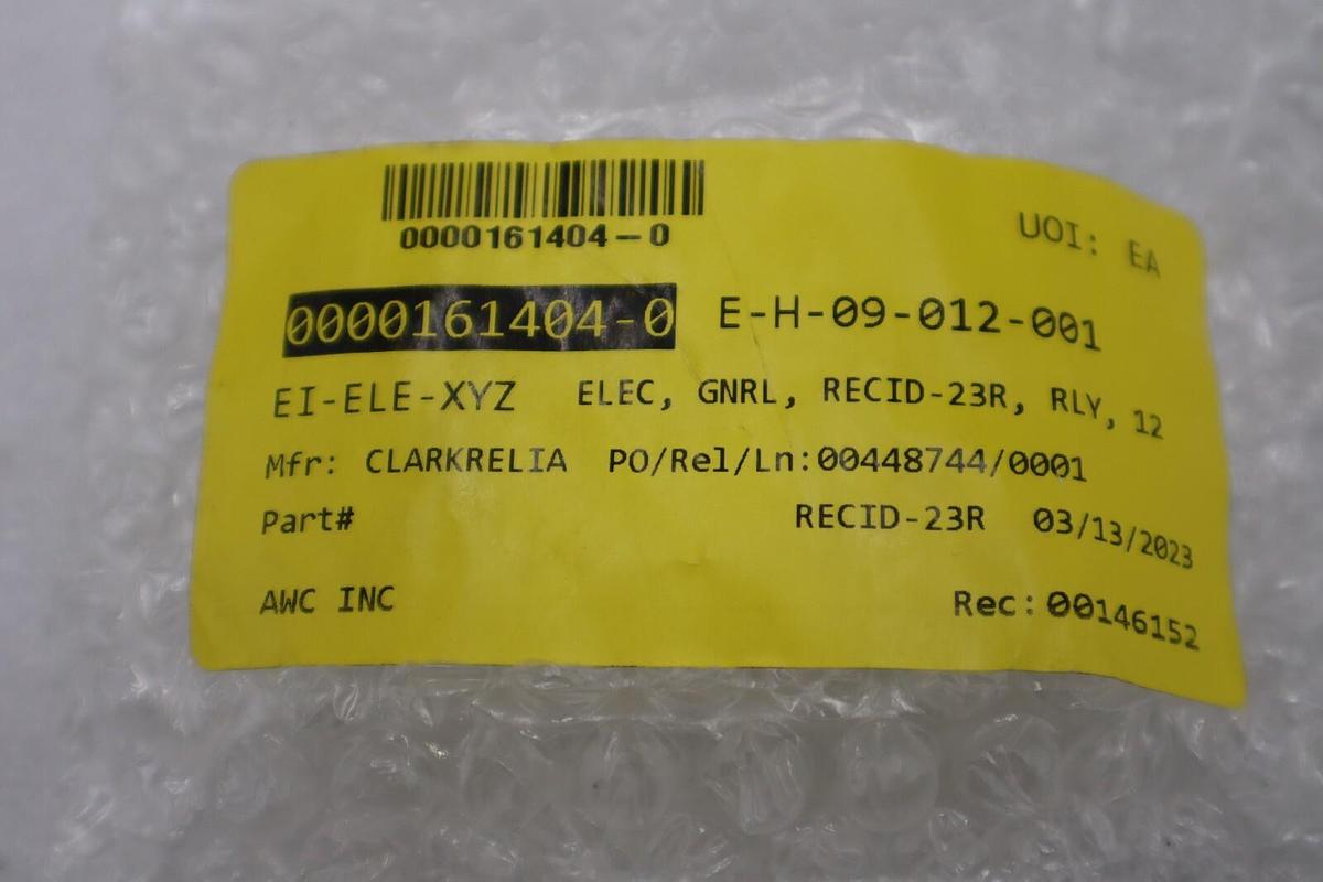 Used NEW OPEN BOX Clark Reliance ECID-23R Control Module STOCK G909A
