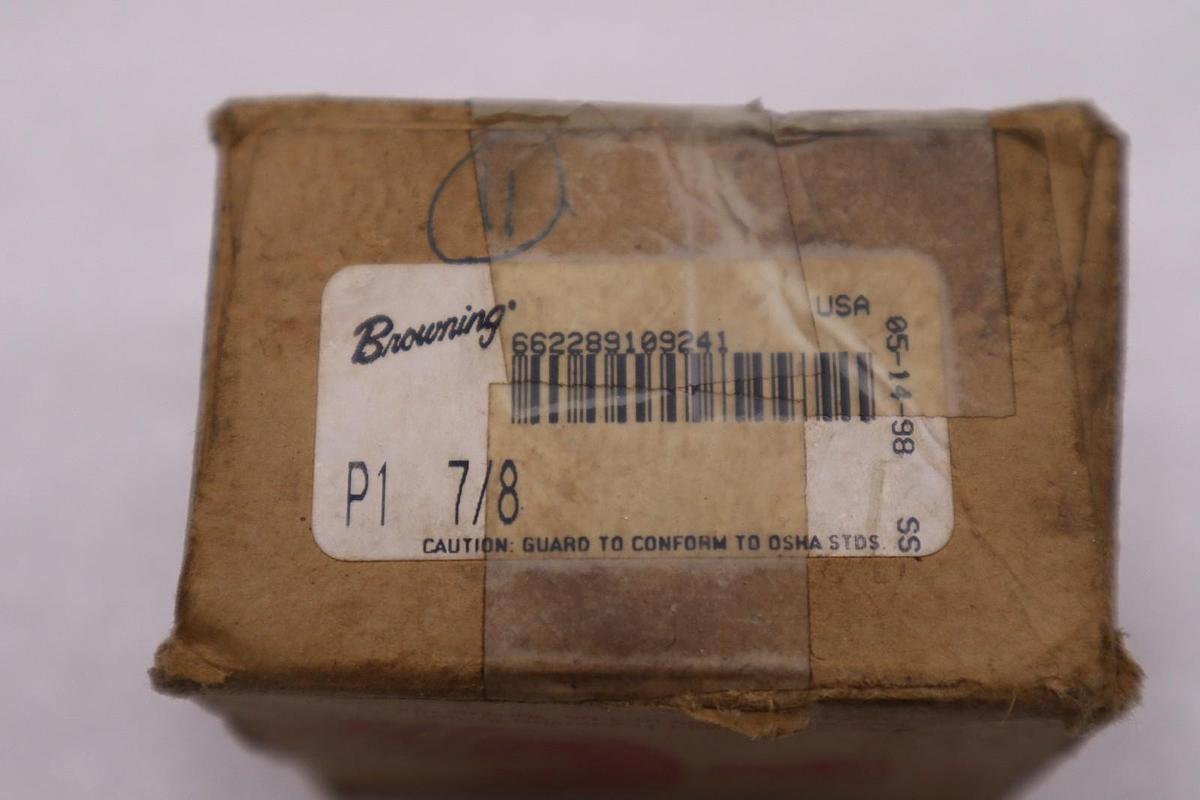 Used NEW OPEN BOX Browning P1-7/8 Split Taper Bushing 7/8" Bore STK H1328A