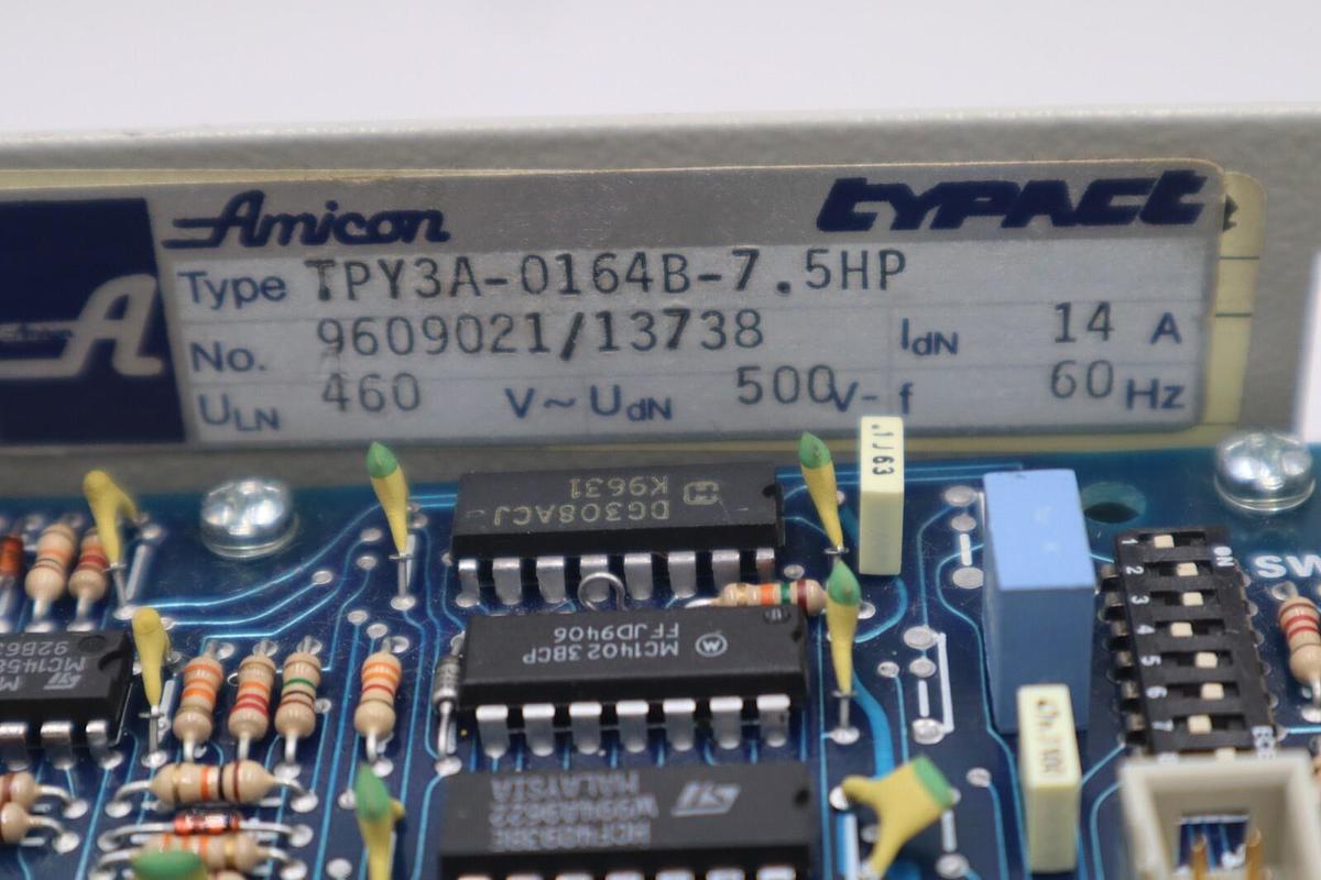 Used Amicon Typact TPY3a-0164b-7.5hp Drive 460 V 60 HZ NEW Stock 4350