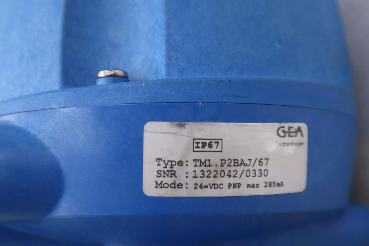 Used GEA TUCHENHAGEN TM1.P2BAJ/67 HYGENIC VALVE STOCK 4874