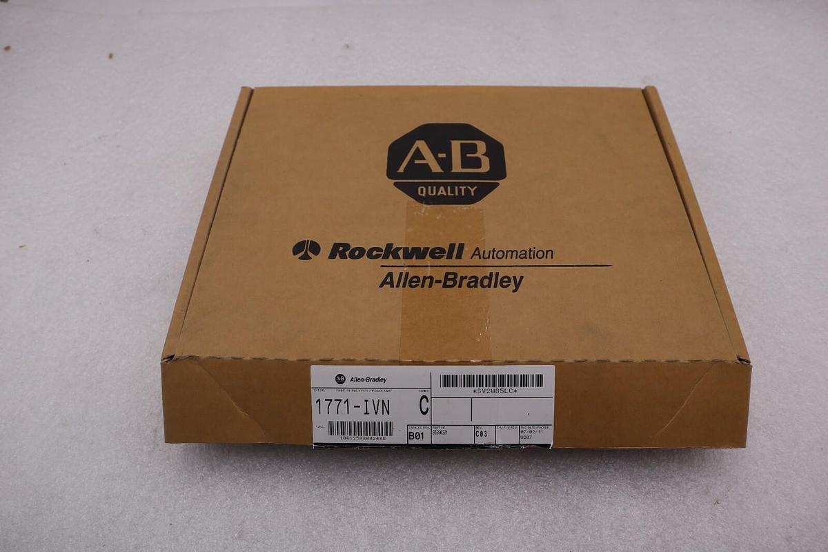 Used ALLEN-BRADLEY 1771-IVN INPUT MODULE SERIES C #K-2671