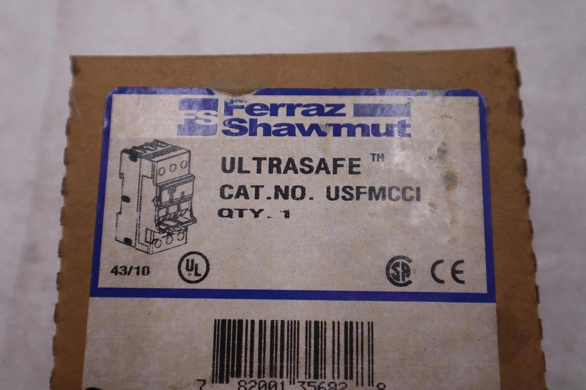 Used MERSEN USFMCCI FUSE MODULE INDICATOR 600 VAC/VDC 30 AMP - STOCK GF231A