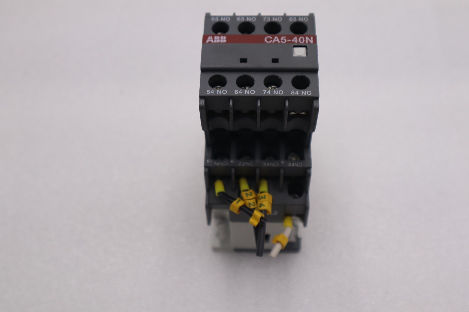 Used Abb N31E Contactor 110-120V Coil With CA5 Front Piece Stock L-641